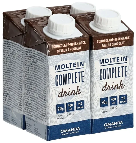 Moltein, MOLTEIN Complete Drink Schokolade (4x200ml)