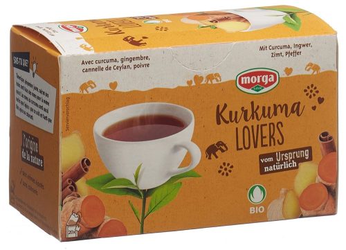 morga, morga Kurkuma Lovers Tee Bio (20 Beutel)