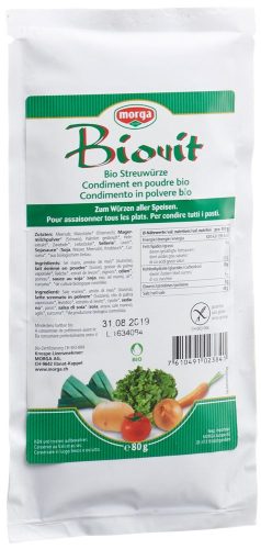 morga, morga Biovit Streuwürze Bio Beutel (80g)