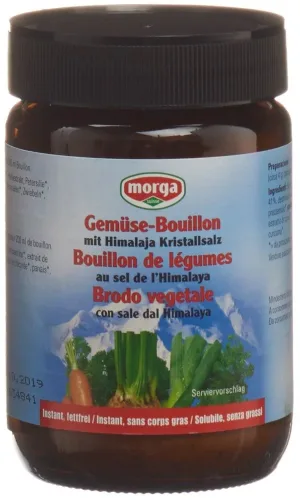 morga, morga Gemüse Bouillon mit Himalajasalz (200g)