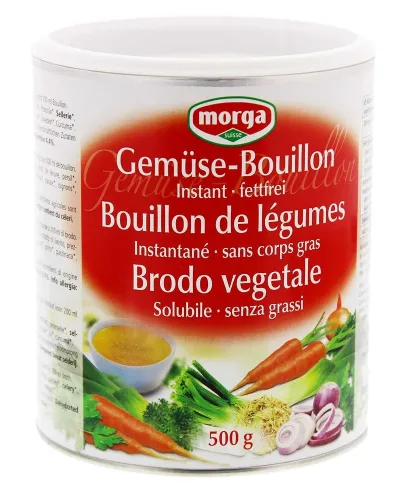 morga, morga Gemüse Bouillon Fettfrei Dose (500g)