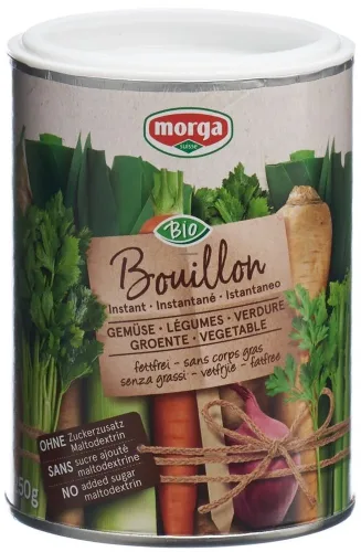 morga, morga Gemüse Bouillon Go Clean Fettfrei Bio (250g)