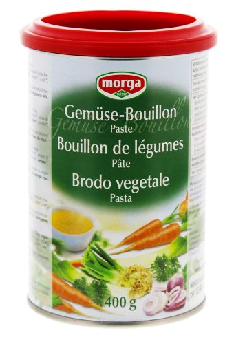 morga, morga Gemüse Bouillon Paste Dose (400g)