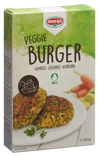 morga, morga Gemüseburger Bio Knospe (150g)
