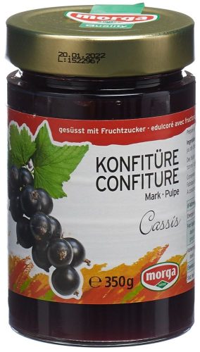 morga, morga Cassismark-Konfi mit Fruchtzucker (350g)
