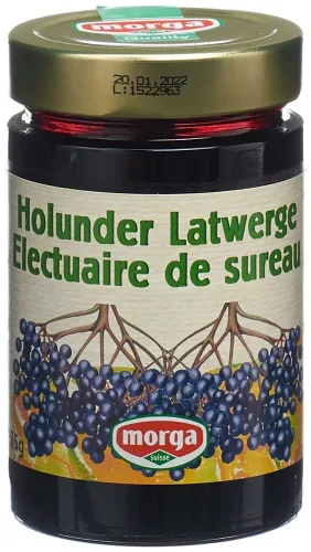 morga, morga Holunder Latwerge (375g)