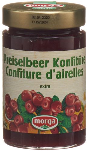 morga, Morga Preiselbeer Konfitüre (350g)