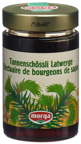 morga, morga Tannenschössli Latwerge (375g)