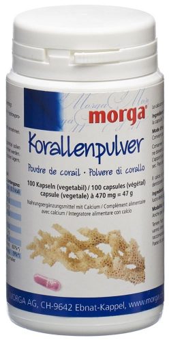 morga, Morga Korallenpulver Vegicaps (100 Stk)
