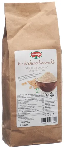 morga, morga Kichererbsenmehl Bio (350g)