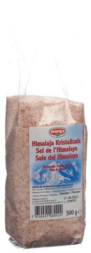 morga, morga Himalaja-Kristallsalz (500g)