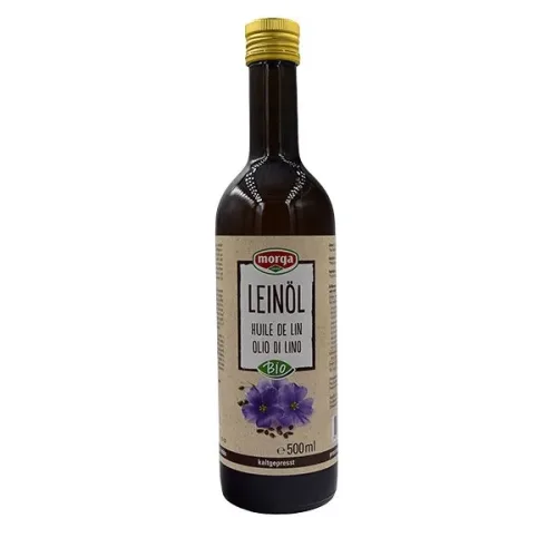 morga, morga Leinöl kaltgepresst Bio (5dl)