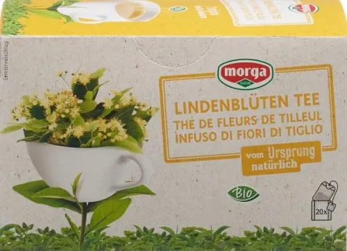 morga, Morga Lindenblüten Tee Beutel Bio (20 Stk)