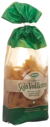 morga, morga Bio Nudeln Breit Soja Vollkorn (250g)