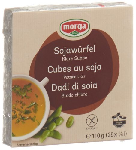 morga, morga Soja Würfel mit Meersalz (25 Stk)