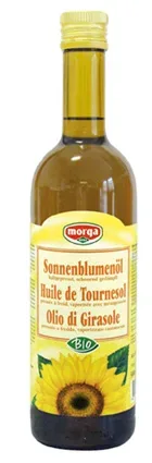 morga, morga Bio Sonnenblumenöl kaltgepresst (5dl)