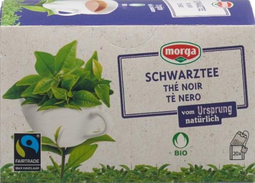 morga, Morga Schwarztee Beutel Bio Fairtrade (20 Stk)
