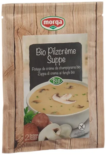 morga, morga Pilzcrème-Suppe Bio (42g)