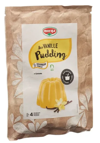 morga, morga Bio Pudding Vanille Curcuma (60g)