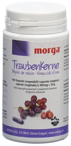 morga, Morga Traubenkerne Vegicaps (100 Stk)
