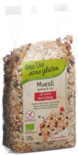 Ma vie sans Gluten, Ma vie sans gluten Müesli 4 rote Früchte (375g)