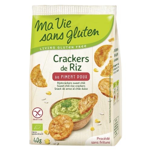 ma vie sans gluten, Ma vie sans gluten Reis Crackers Sweet Chilli (40g)