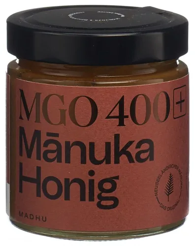 MADHU Honey, Madhu Manuka Honig MGO400 (500g)