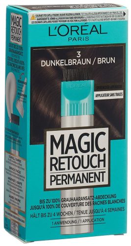 L'Oréal Magic Retouch, L'Oréal Magic Retouch Permanent 3 dunkelbraun (1 Stk)