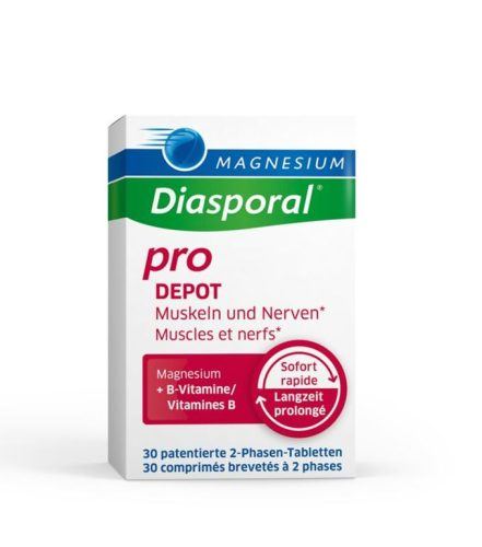 Diasporal, Diasporal Magnesium Pro Depot Muskeln und Nerven Tabletten (30 Stk)