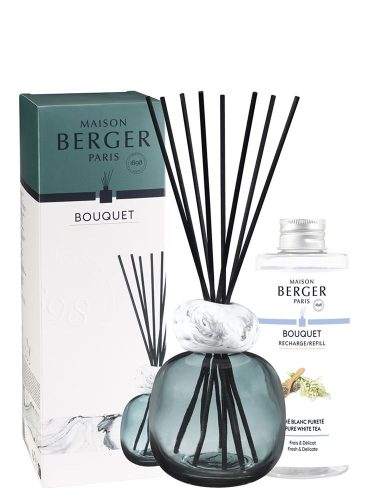 Maison Berger, MAISON BERGER Duftbouquet Mineral, blau/weiss, weisser Tee (180ml)