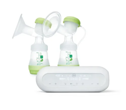 Mam, Mam - Elektrische Milchpumpe, 2in1 Doppelmilchpumpe, One Size, Weiss
