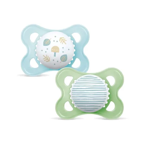 Mam, MAM Original Nuggi Pure Kautschuk 0-6M (2 Stk)