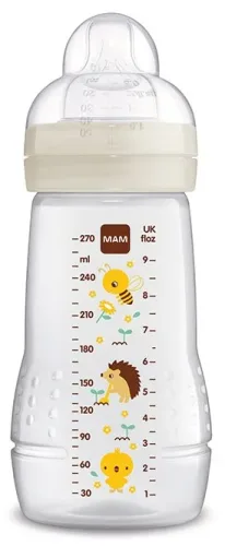 Mam, MAM Easy Active Babyflasche, 2+ Monate, Unisex, 270ml (1 Stk)