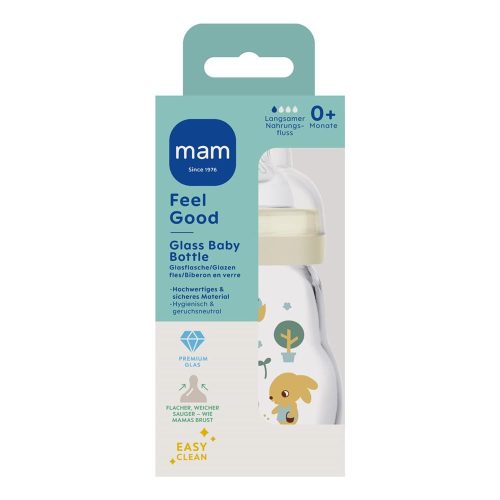 Mam, MAM Feel Good Elements Glasflasche, 260ml (1 Stk)