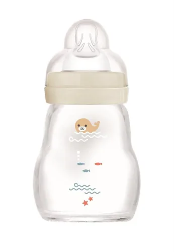 Mam, Mam - Fläschchen,  Glasflasche, 0 m, Multicolor