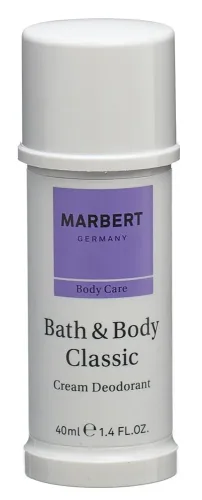 MARBERT, Marbert Bath & Body Classic Deodorant Creme 40 ml