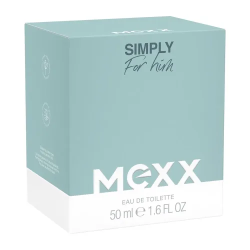 MEXX, Mexx Simply for Him Eau de Toilette 50ml Herren