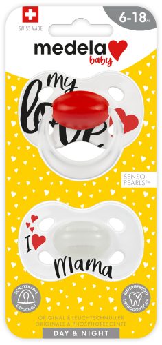 medela, Medela Baby Schnuller Day & Night Signature 6-18 Monate (2 Stk)