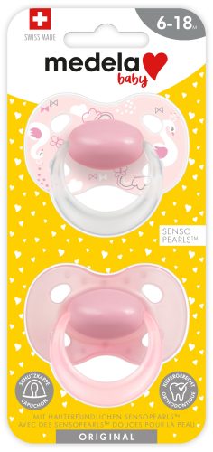 medela, Medela Baby Schnuller Original Girl 6-18 Monate (2 Stk)