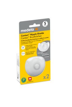 medela, 2er-Pack Stillhütchen Contact Größe S