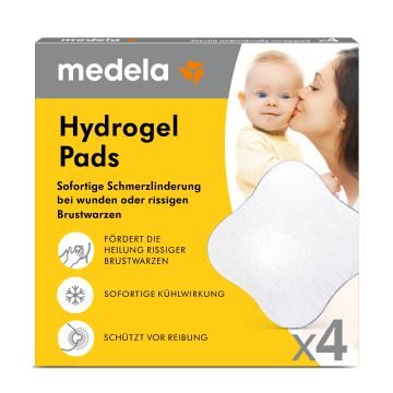 medela, medela Hydrogel Pads Brustwarzen-Kompressen (4 Stk)