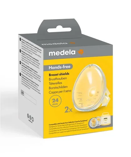 medela, medela Symphony Hands-free Brusthaube, Grösse 24mm (2 Stk)