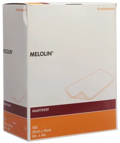 SMITH & NEPHEW, MELOLIN Wundkompressen, 10x20cm, steril (100 Stk)