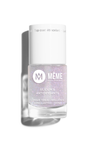 MÊME, Meme® Glitzernder Silicium-Top Coat ? Gel-Effekt mit Perlmuttglanz