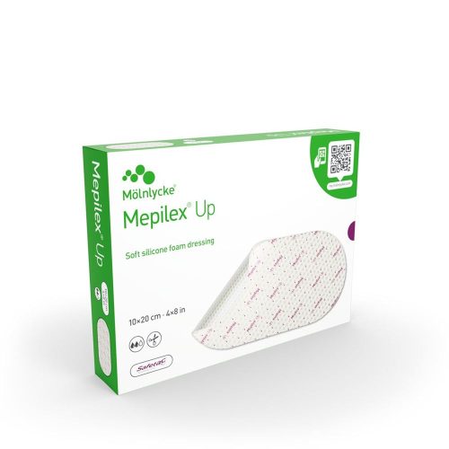 Mepilex, Mepilex Up Silikon-Schaumverband, 10x20cm (5 Stk)