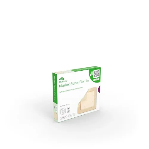 Mepilex, Mepilex Border Flex Lite, 10x10cm (5 Stk)