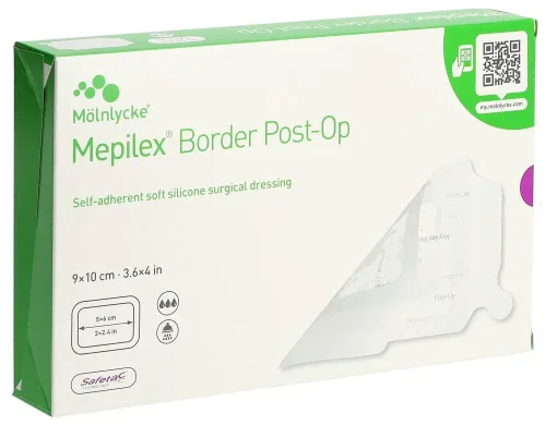 Mepilex, Mepilex Border Post-OP 9x10cm (10 Stk)