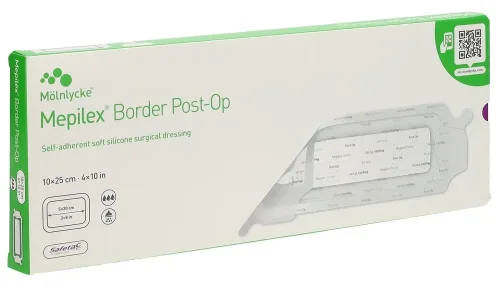 Mepilex Border Post OP 10x25cm Box 5 Stk