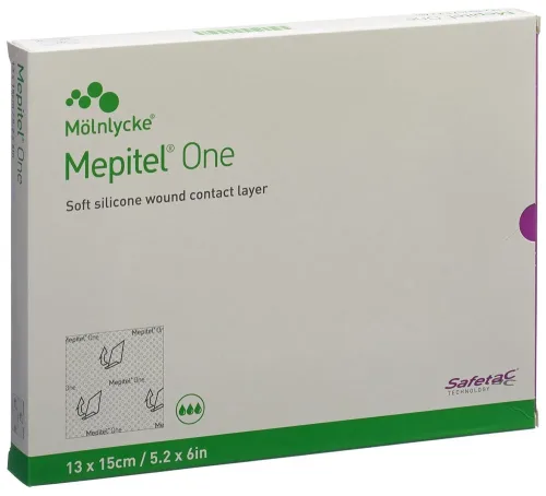 Mepitel, Mepitel One Silikon-Netzverband, 13x15xm (5 Stk)