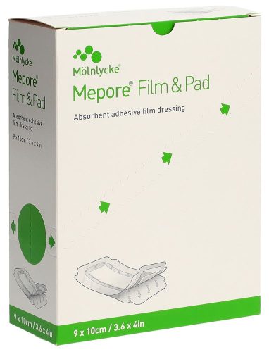 Mepore, Mepore Film & Pad, 9x10cm (30 Stk)